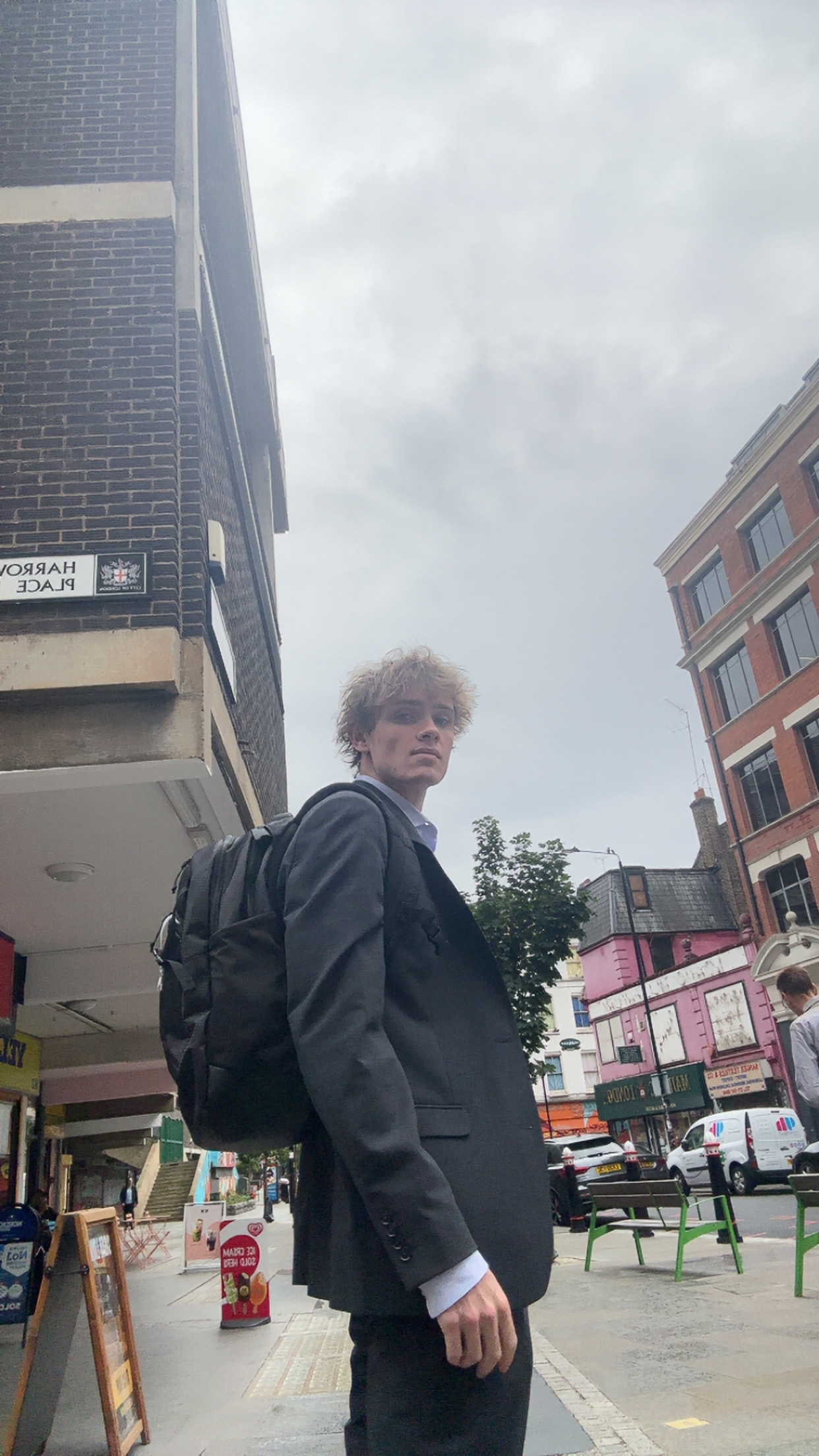 Ben Sachwitz in the City of London